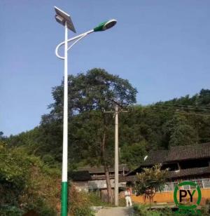 張家口太陽能路燈農村安裝多大配置好